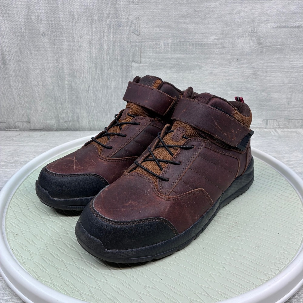 Anodyne No. 56 Trail Boots Mens 10 XW Brown Leather Diabetic Comfort